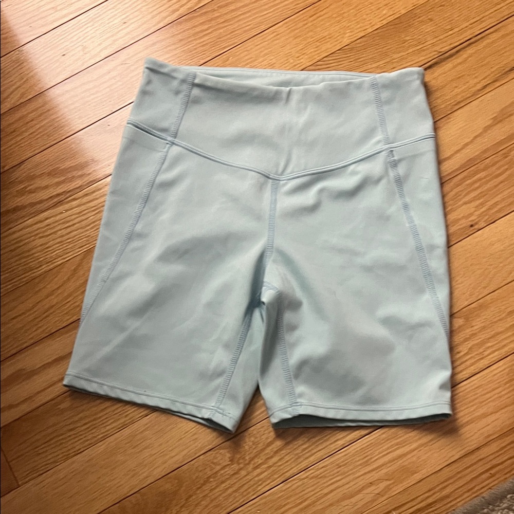 Zella Women's Mint Color Bike Shorts